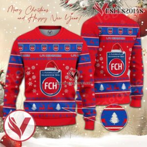 1. FC Heidenheim Sport Ugly Christmas Sweater, Unique Gifts For Fans - Vesles2014aS 1