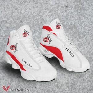 1. FC Köln Air Jordan 13 Shoes, Best Sneaker Gifts For Fans - Vesles2014s