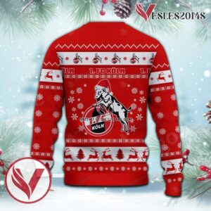 1. FC Koln Sport Ugly Christmas Sweater, Unique Gifts For Fans - Vesles2014aS 3