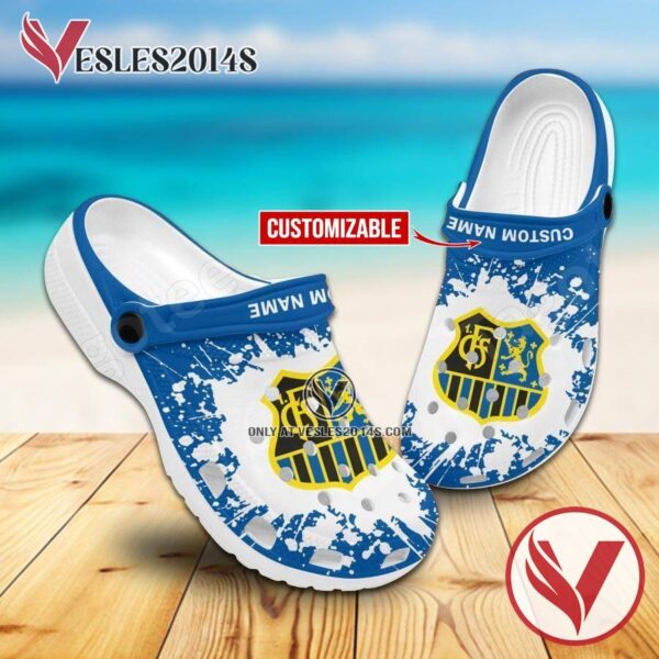 1. FC Saarbrücken Custom Crocs Clogs, Unique Footwear For Fans