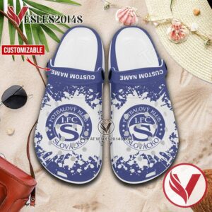 1. FC Slovacko Custom Name Crocs Clogs, Unique Footwear For Fans 1