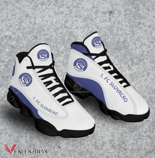1. FC Slovacko Logo Air Jordan 13 Shoes, Best Sneaker Gifts For Fans - Vesles2014s 1