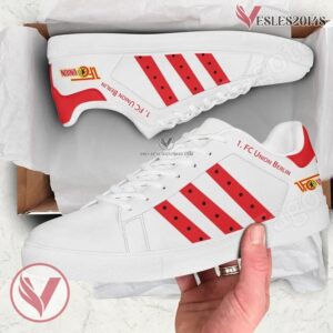 1. FC Union Berlin Logo Stan Smith Shoes For Men And Womens - Vesles2014s