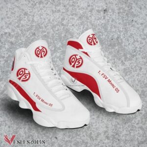 1. FSV Mainz 05 Air Jordan 13 Shoes, Best Sneaker Gifts For Fans - Vesles2014s