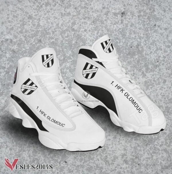 1. HFK Olomouc Logo Air Jordan 13 Shoes, Best Sneaker Gifts For Fans - Vesles2014s