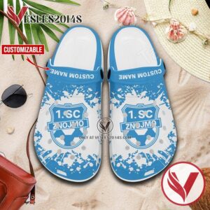 1. SC Znojmo Custom Name Crocs Clogs, Unique Footwear For Fans 1