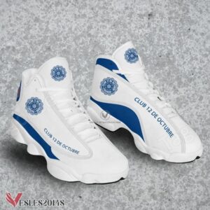 12 de Octubre Logo Air Jordan 13 Shoes, Best Sneaker Gifts For Fans - Vesles2014s