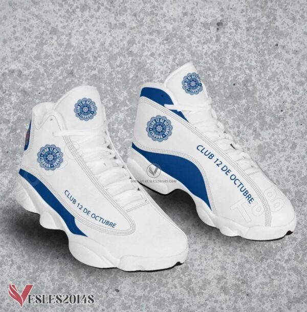 12 de Octubre Logo Air Jordan 13 Shoes, Best Sneaker Gifts For Fans - Vesles2014s