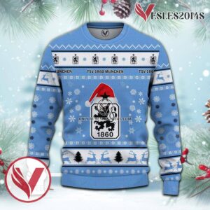 1860 Munich Sport Ugly Christmas Sweater, Unique Gifts For Fans - Vesles2014aS 2