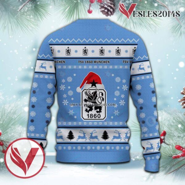 1860 Munich Sport Ugly Christmas Sweater, Unique Gifts For Fans - Vesles2014aS 3