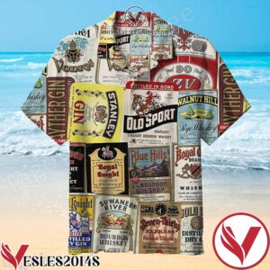 1940s Old Wine Label Hawaiian Shirt, Unique Gifts For Friends - Vesles2014S 1