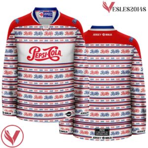 1950 Throwback Pepsi Ugly Sweater Pattern Jersey - Vesles2014S