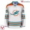 1973 Dolphins Customize White Jersey, Football Fan Gift Ideas - Vesles2014S