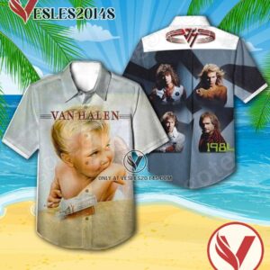 1984 Album By Van Halen Hawaiian Shirt, Unique Gifts For Music Lovers - Vesles2014S