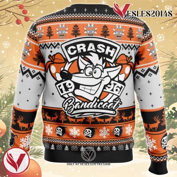 1996 Bandicoot Crash Bandicoot Ugly Christmas Sweater, Unique Christmas Gift For Fans - Vesles2014S 1