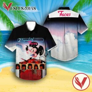 2 Originals Of Faces Album Cover Hawaiian Shirt, Unique Gifts For Music Lovers - Vesles2014S