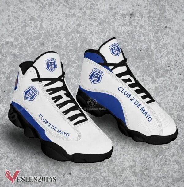 2 de Mayo Logo Air Jordan 13 Shoes, Best Sneaker Gifts For Fans - Vesles2014s 1