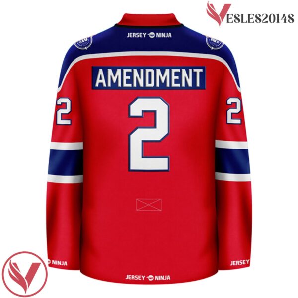 2nd Amendment Pop Culture Hockey Jersey - Vesles2014S 3