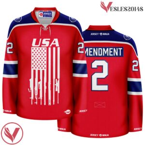 2nd Amendment Pop Culture Hockey Jersey - Vesles2014S