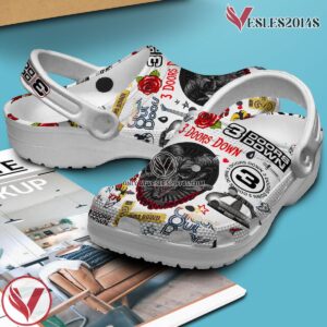 3 Doors Down Music Crocs Crocband Clogs Shoes, Unique Gifts For Fans Style 1 - Vesles2014S 3