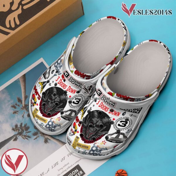 3 Doors Down Music Crocs Crocband Clogs Shoes, Unique Gifts For Fans Style 2 - Vesles2014S 2