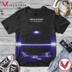 30 Very Best Of Deep Purple Compilation Album Cover Shirt, Perfect Gifts For Music Lovers - Vesles2014S