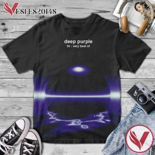 30 Very Best Of Deep Purple Compilation Album Cover Shirt, Perfect Gifts For Music Lovers - Vesles2014S