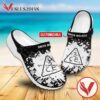 3CE Style Nanda Logo Crocs Clogs, Unique Footwear For Fans