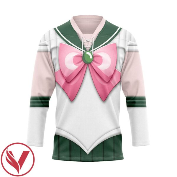 3D Anime Sailor Jupiter Custom Hockey Jersey, Trending Gifts For Fans - Vesles2014s 1