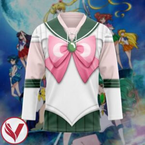3D Anime Sailor Jupiter Custom Hockey Jersey, Trending Gifts For Fans - Vesles2014s 3