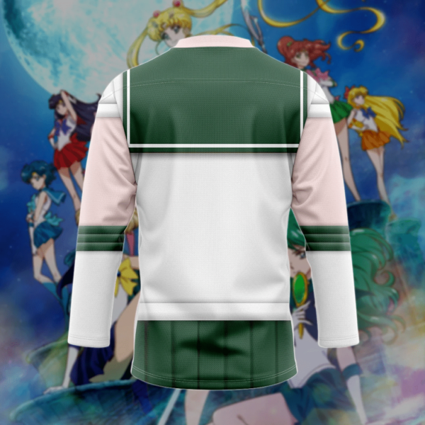 3D Anime Sailor Jupiter Custom Hockey Jersey, Trending Gifts For Fans - Vesles2014s 4