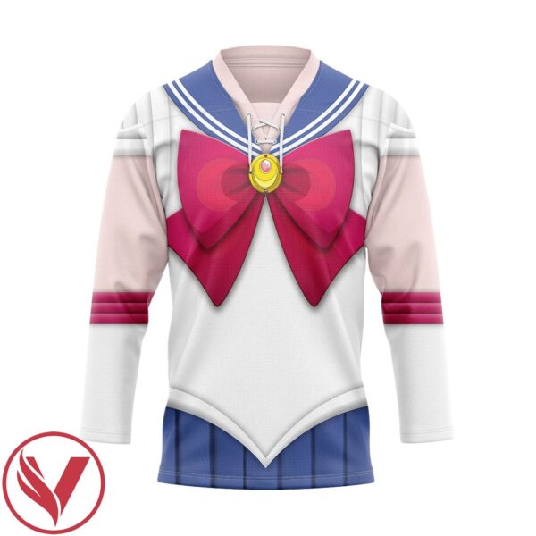 3D Anime Sailor Moon Custom Hockey Jersey, Trending Gifts For Fans - Vesles2014s 1