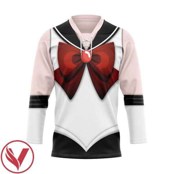 3D Anime Sailor Pluto Custom Hockey Jersey, Trending Gifts For Fans - Vesles2014s 1