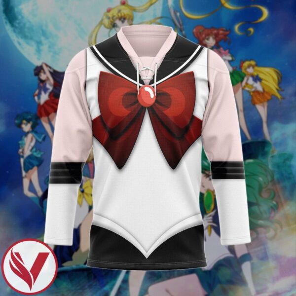 3D Anime Sailor Pluto Custom Hockey Jersey, Trending Gifts For Fans - Vesles2014s 3