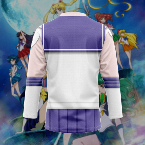 3D Anime Sailor Saturn Custom Hockey Jersey, Trending Gifts For Fans - Vesles2014s 4