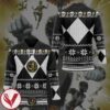 3D Black Mighty Morphin Power Ranger Ugly Custom Hockey Jersey, Trending Gifts For Fans - Vesles2014s