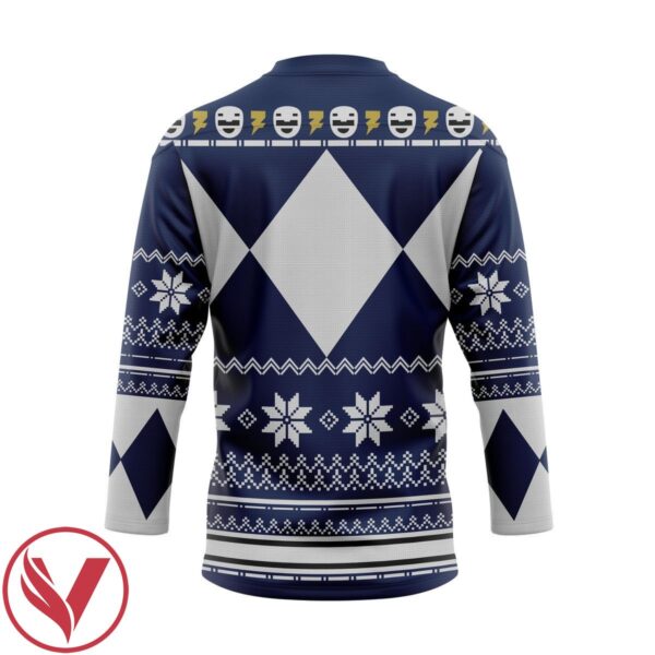 3D Blue Power Ugly Hockey Jersey, Trending Gifts For Fans - Vesles2014s 2