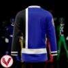 3D Blue Ranger S.P.D Custom Hockey Jersey, Trending Gifts For Fans - Vesles2014s