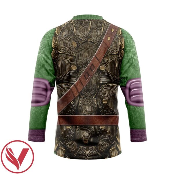 3D Donatello Teenage Mutant Ninja Turtles Cosplay Custom Hockey Jersey, Trending Gifts For Fans - Vesles2014s 2