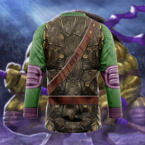 3D Donatello Teenage Mutant Ninja Turtles Cosplay Custom Hockey Jersey, Trending Gifts For Fans - Vesles2014s 4