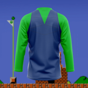 3D Luigi Custom Hockey Jersey, Trending Gifts For Fans - Vesles2014s 4