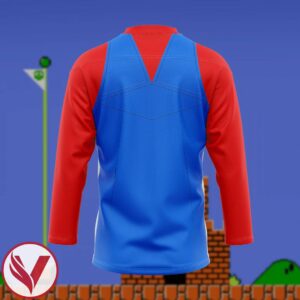 3D Mario Custom Hockey Jersey, Trending Gifts For Fans - Vesles2014s 3