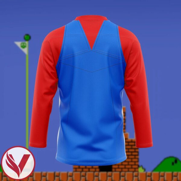 3D Mario Custom Hockey Jersey, Trending Gifts For Fans - Vesles2014s 3
