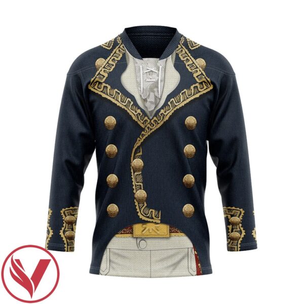 3D Marquis de Lafayette Custom Hockey Jersey, Trending Gifts For Fans - Vesles2014s 1