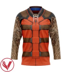 3D Marvel GOTG 2 R Raccoon Hockey Jersey, Trending Gifts For Fans - Vesles2014s 1