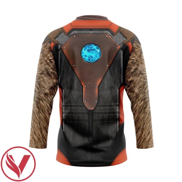 3D Marvel GOTG 2 R Raccoon Hockey Jersey, Trending Gifts For Fans - Vesles2014s 2