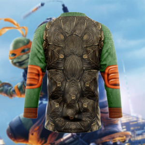 3D Michelangelo Teenage Mutant Ninja Turtles Cosplay Custom Hockey Jersey, Trending Gifts For Fans - Vesles2014s 4