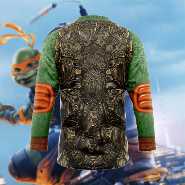 3D Michelangelo Teenage Mutant Ninja Turtles Cosplay Custom Hockey Jersey, Trending Gifts For Fans - Vesles2014s 4