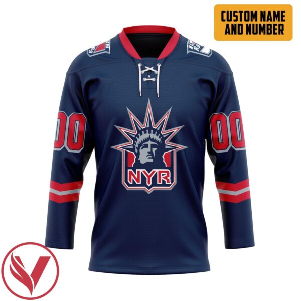 3D N.Y.R Artemi Panarin Navy 202021 Reverse Retro Personalized Custom Hockey Jersey, Trending Gifts For Fans - Vesles2014s 1