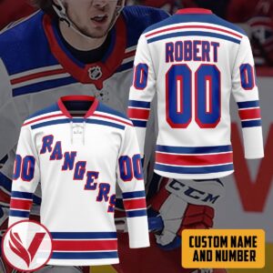 3D N.Y.R Artemi Panarin White Away Authentic Personalized Custom Hockey Jersey, Trending Gifts For Fans - Vesles2014s